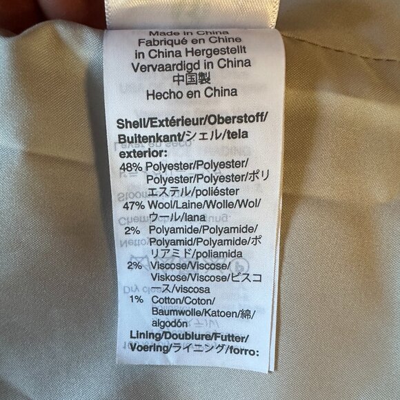 J. CREW Mercantile City Light Gray Coat – 8P - Picture 12 of 12